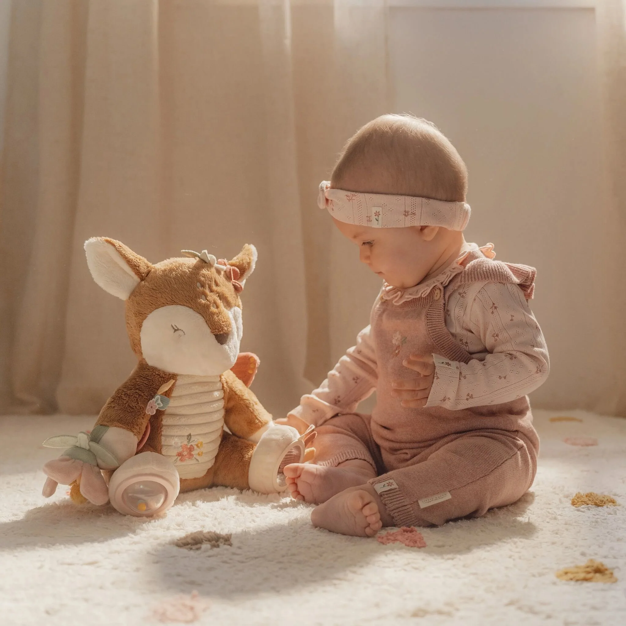 Activiteitenknuffel Hert - Roze - Fairy Garden - Image 8