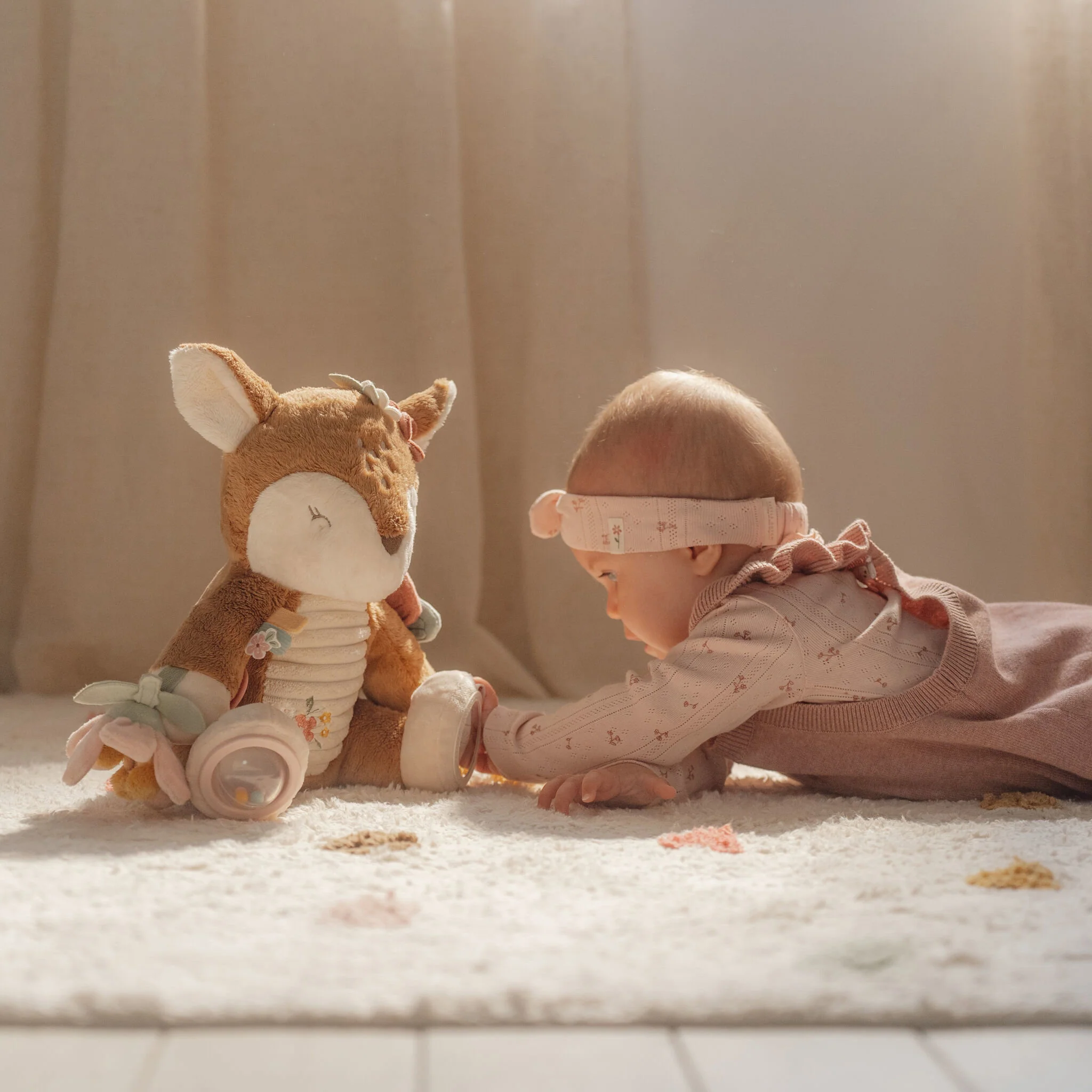 Activiteitenknuffel Hert - Roze - Fairy Garden - Image 9