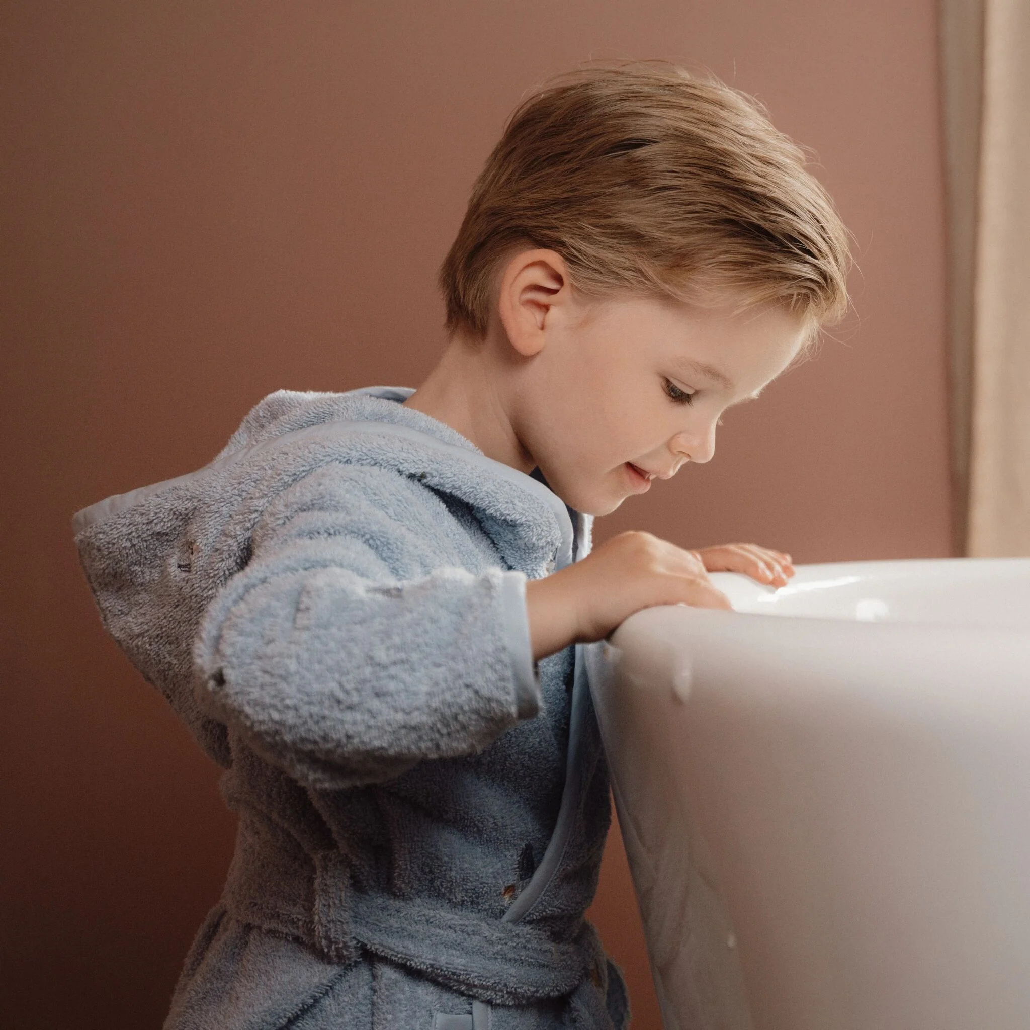 Badjas - Blauw - Forest Friends - Image 6