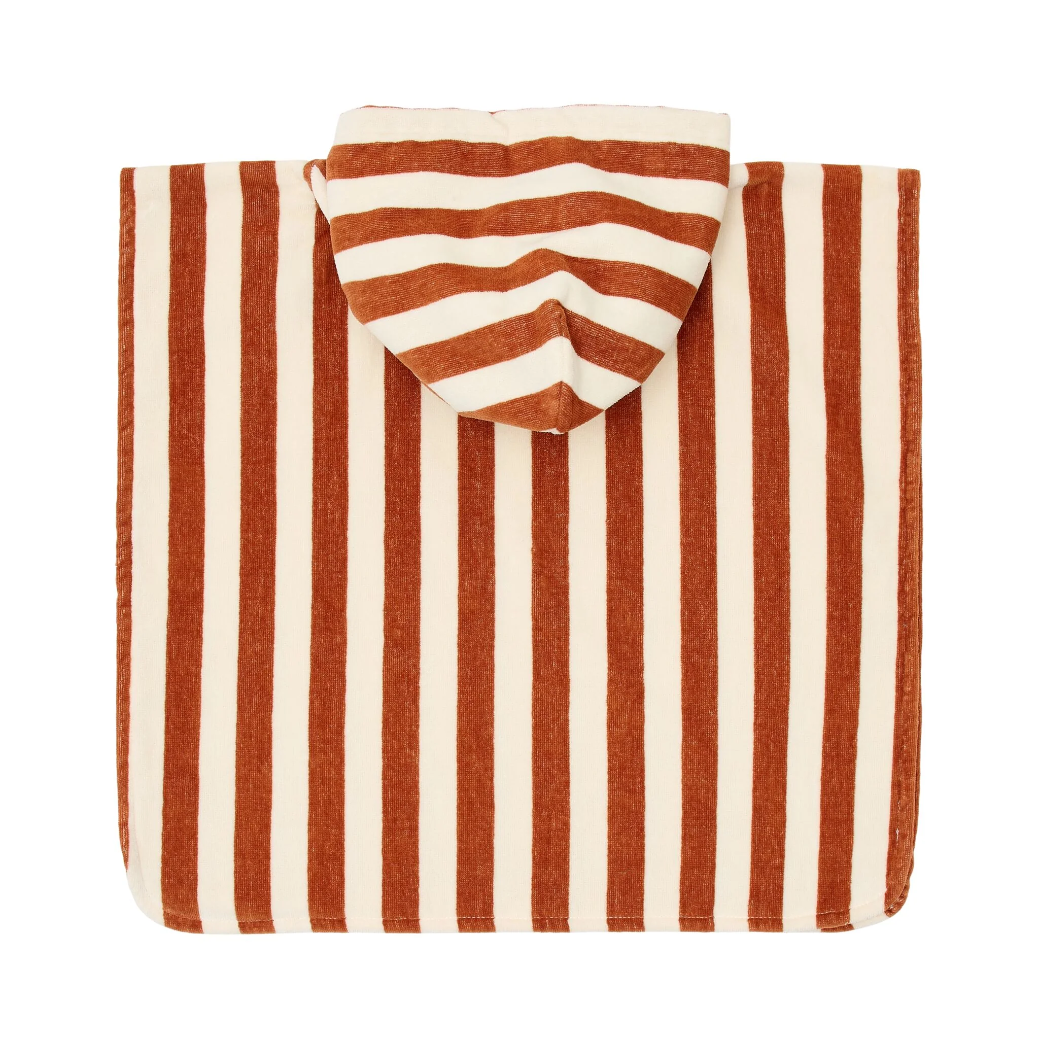 Badponcho - Bruin - Ocean Brown Stripes - Image 3