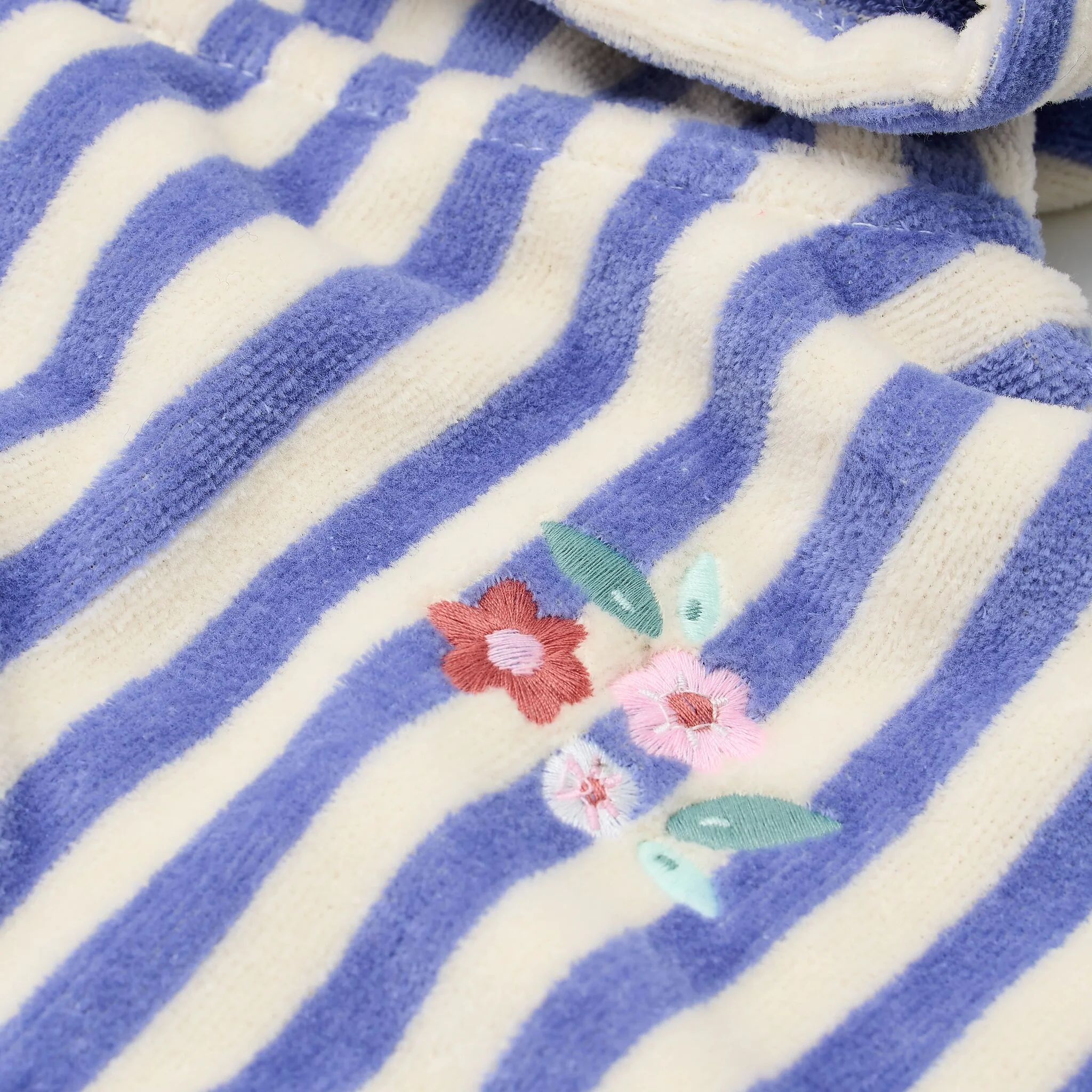 Badponcho - Paars - Dreamy Stripes - Image 5