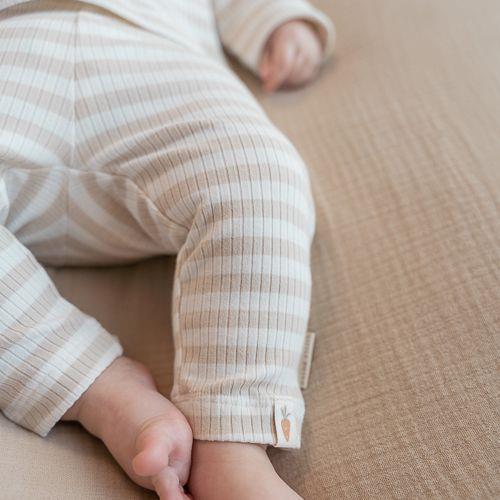 Broek - Zand - Newborn Naturals - Gestreept - Image 12
