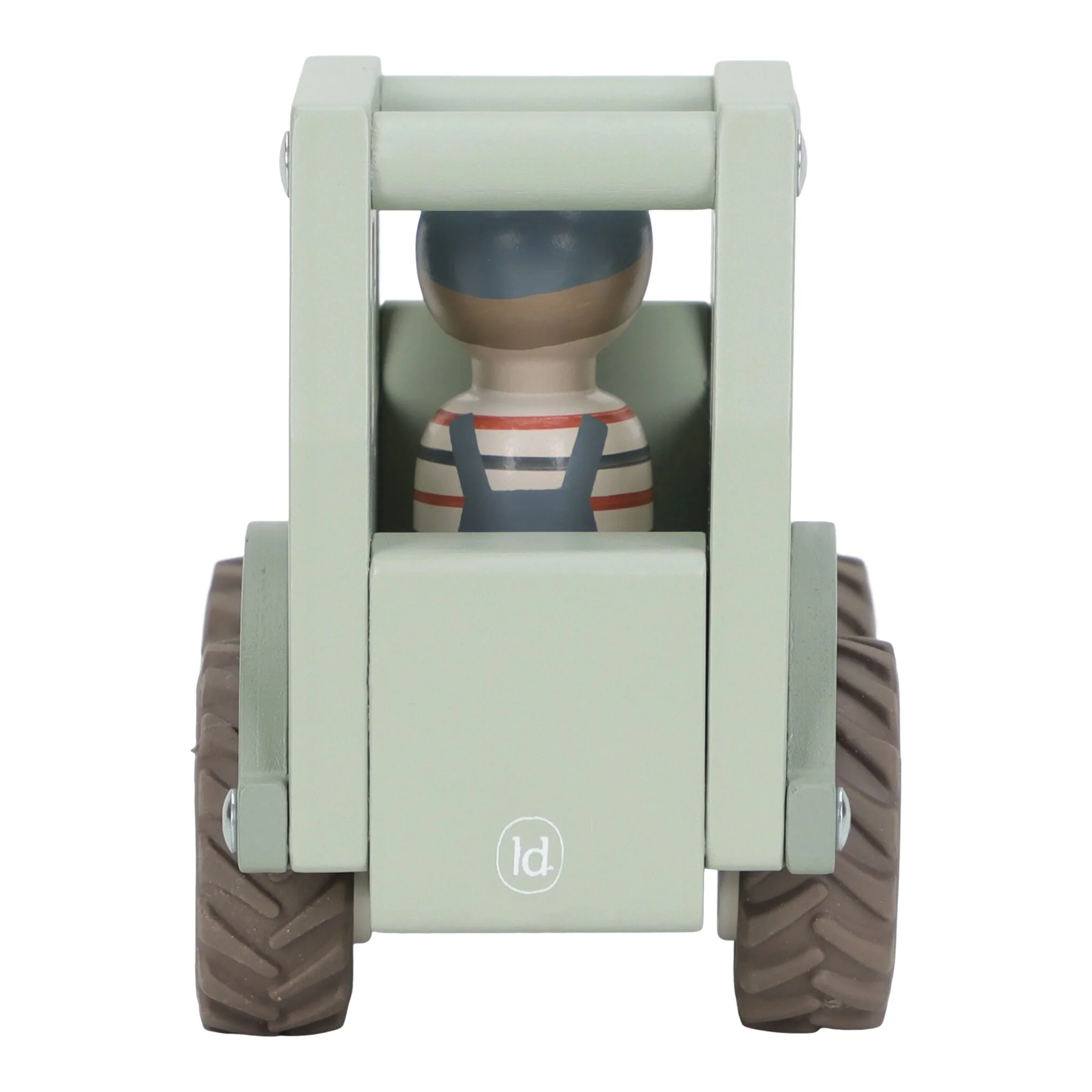 Houten tractor - Groen - Image 5
