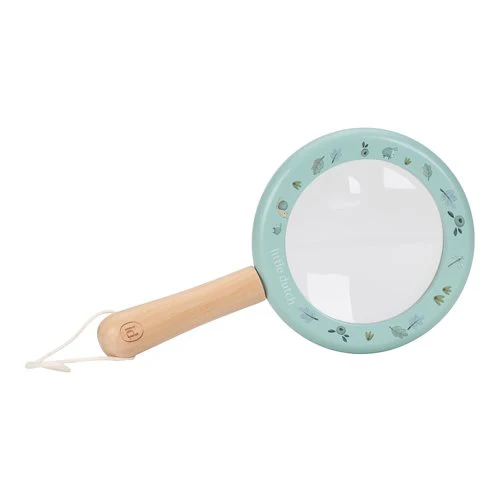 Houten Vergrootglas - Blauw - Forest Friends - Image 3