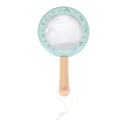 Houten Vergrootglas - Blauw - Forest Friends - Image 5