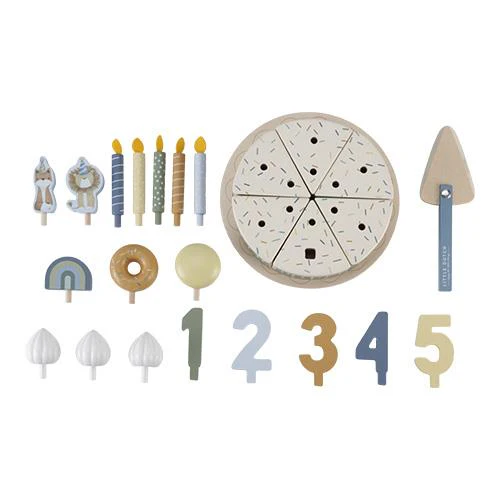 Houten Verjaardagstaartje - Blauw - Essentials - Image 5