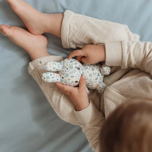 nijntje knuffel all-over print 15 cm - Blauw - Lucky Leaves - Image 10