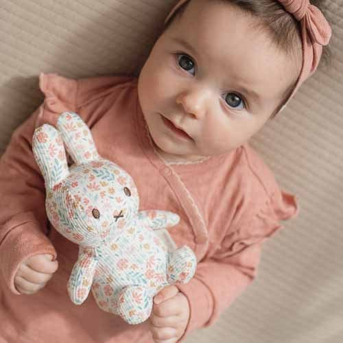 nijntje knuffel all-over print 15 cm - Roze - Lucky Blossom - Image 7