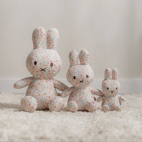 nijntje knuffel all-over print 30 cm - Roze - Lucky Blossom - Image 4