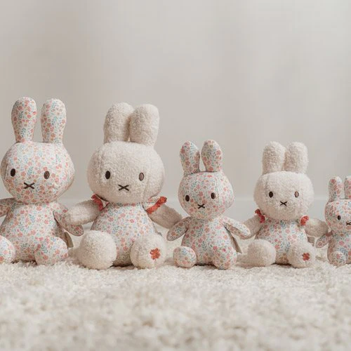 nijntje knuffel all-over print 30 cm - Roze - Lucky Blossom - Image 6