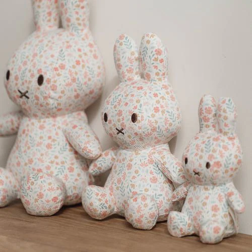 nijntje knuffel all-over print 30 cm - Roze - Lucky Blossom - Image 8