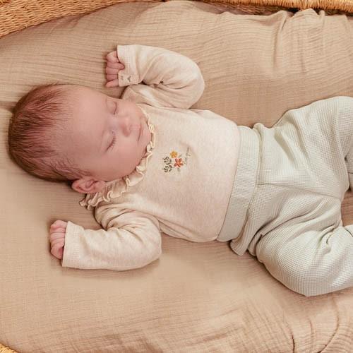 Romper lange mouw - Zand - Little Farm - Opdruk - Image 12