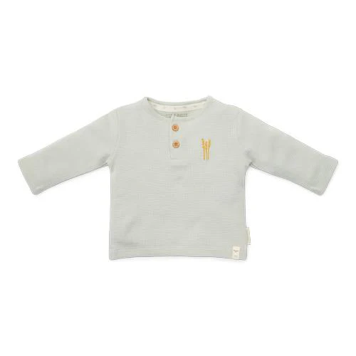 Shirt lange mouw - Groen - Little Farm - Opdruk - Image 4