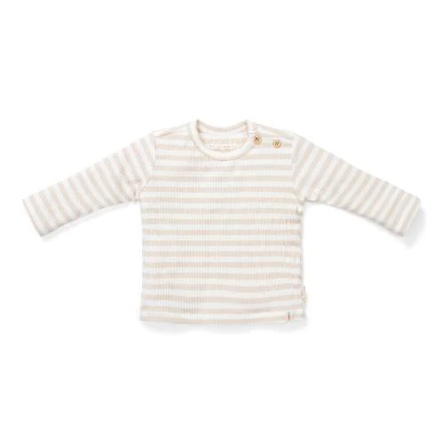 Shirt lange mouw - Zand - Newborn Naturals - Image 7