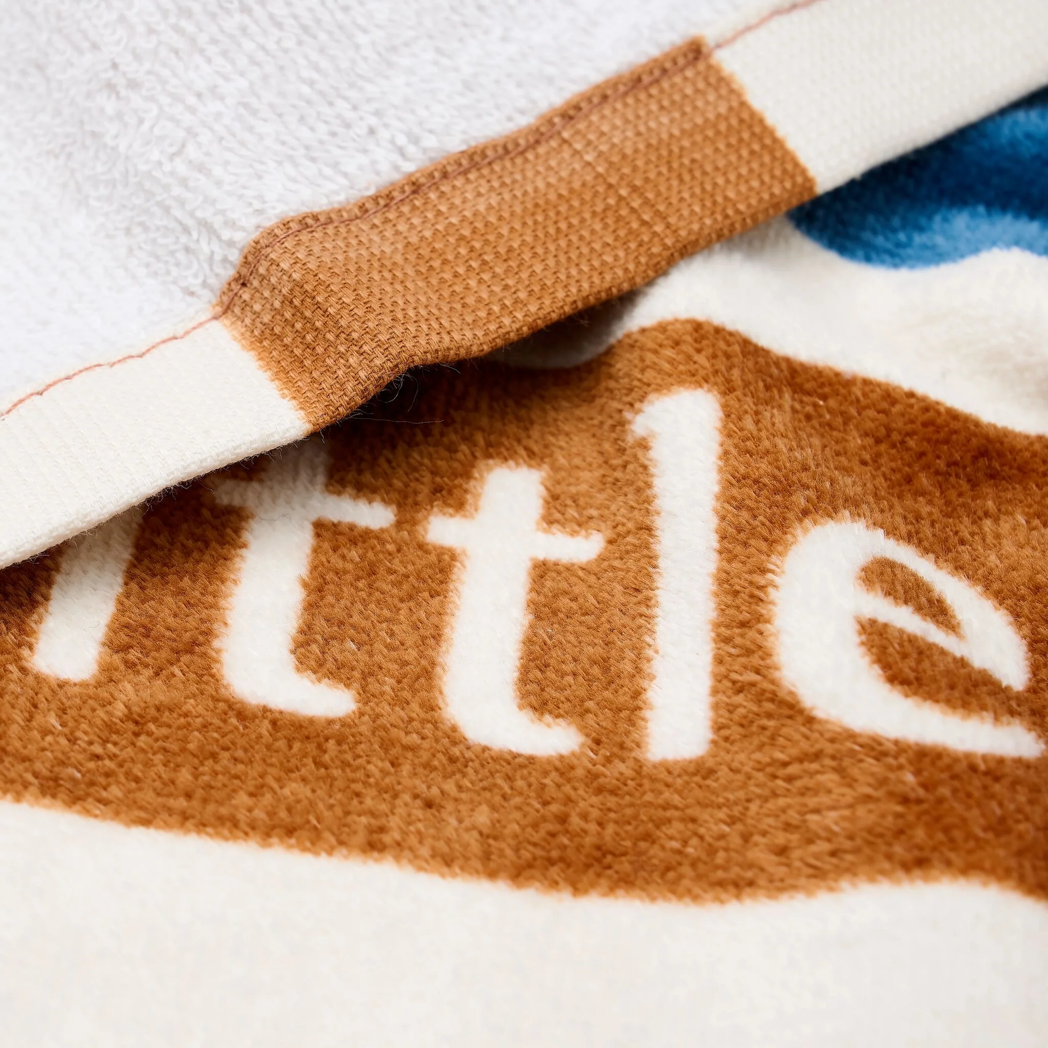 Strandhanddoek - Bruin - Ocean Brown Stripes - Image 3