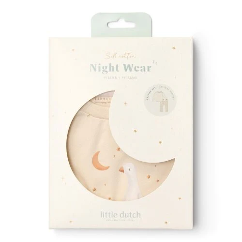 Tweedelige pyjama - Zand - Gestreept - Image 11