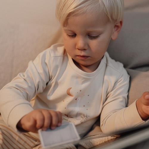 Tweedelige pyjama - Zand - Gestreept - Image 9