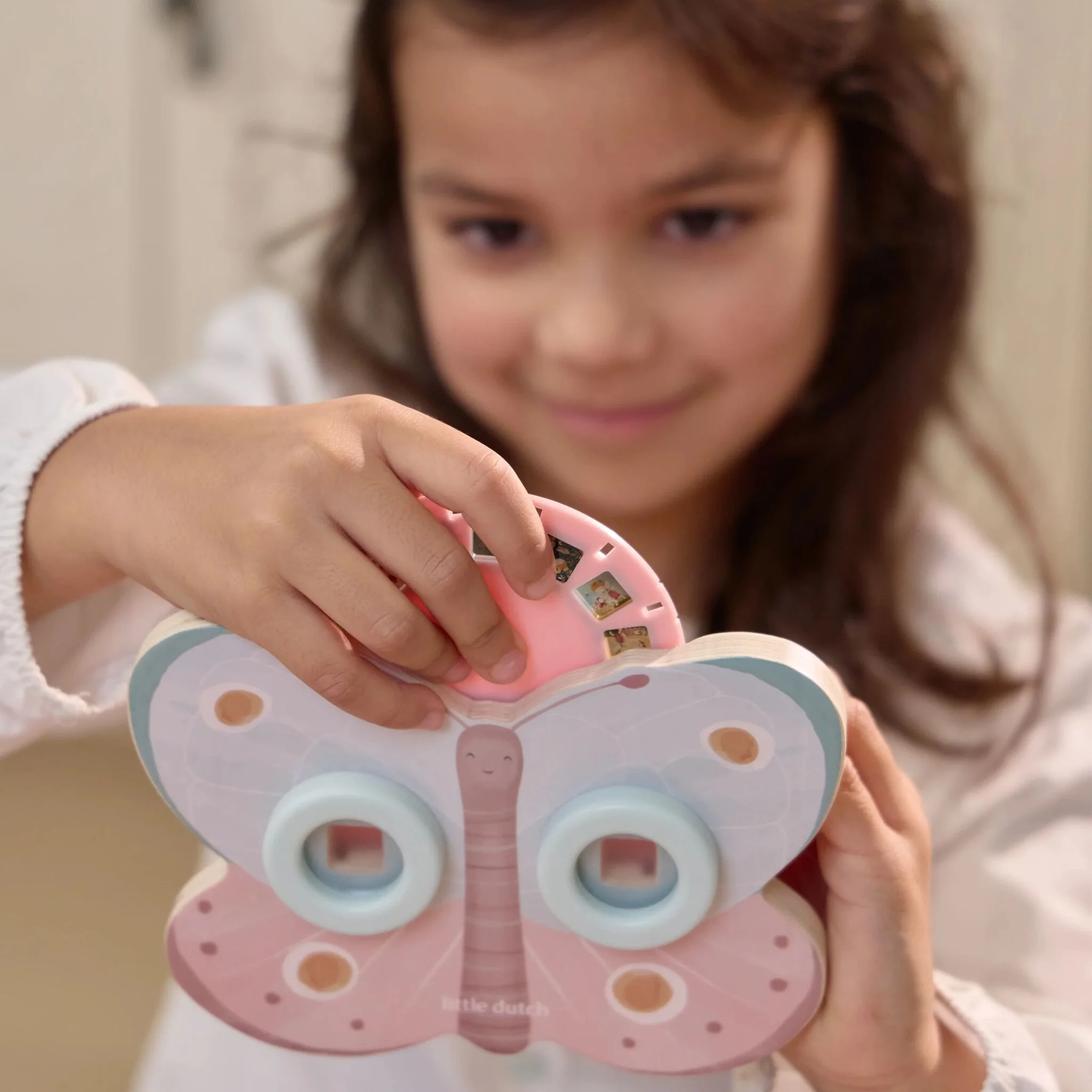 Verhalenkijker Vlinder - Roze - Image 6