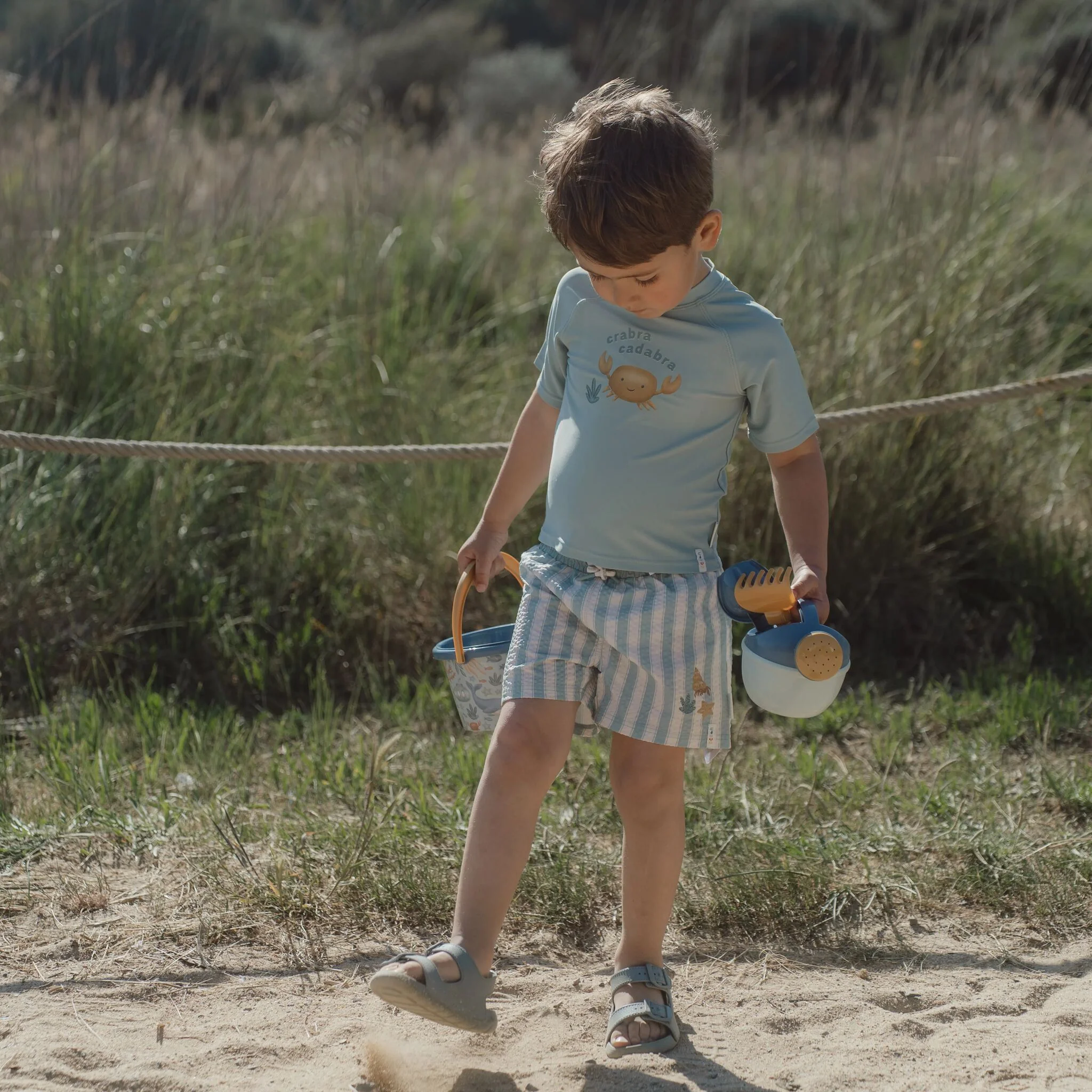 Zwemshirt korte mouw - Groen - Image 6