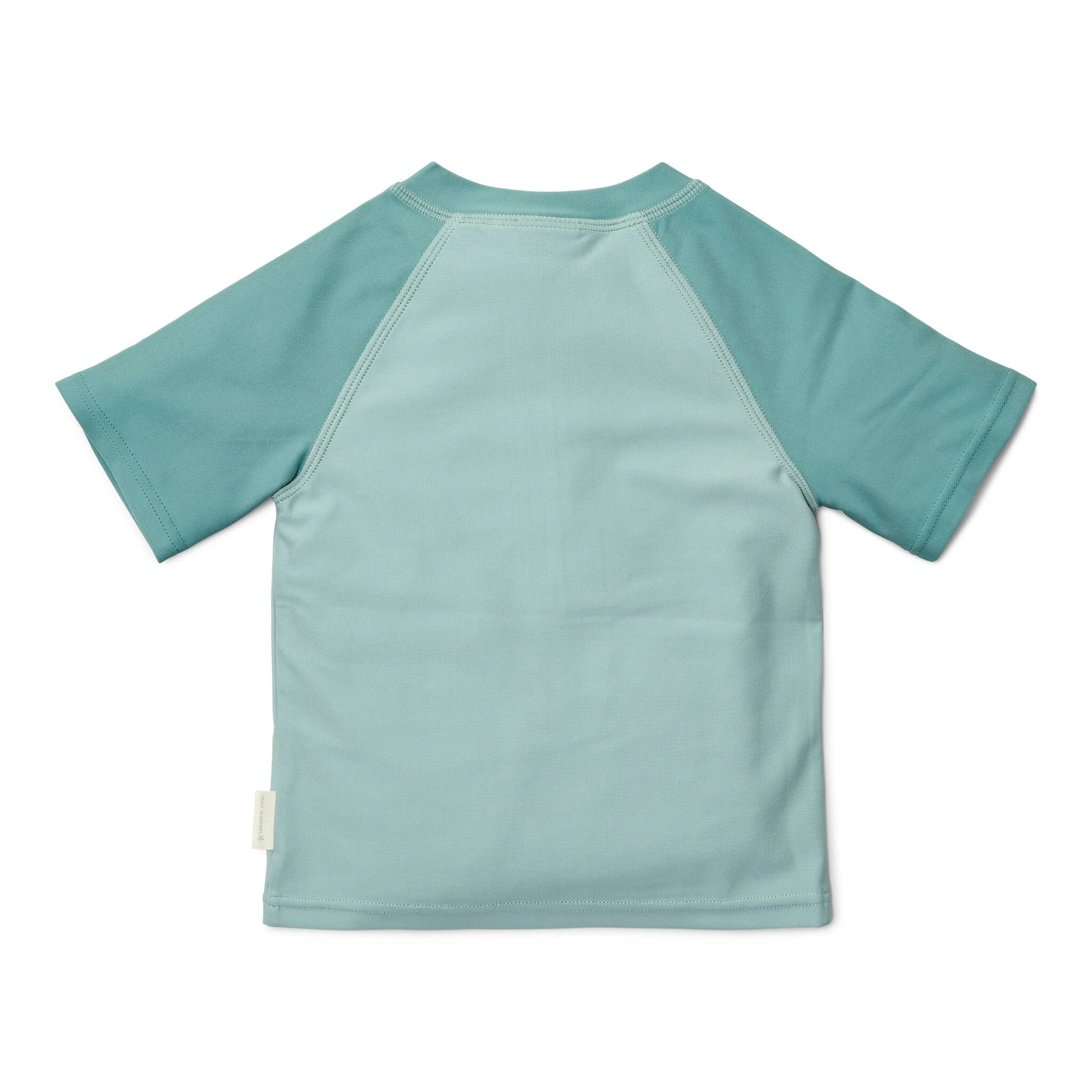 Zwemshirt korte mouw - Groen - Seashells and Stripes - Image 3