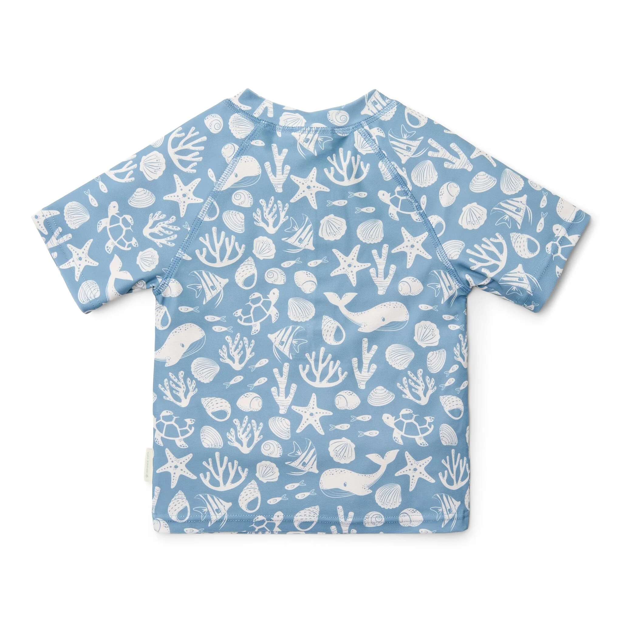 Zwemshirt korte mouw - Lichtblauw - Sea Life - Image 3