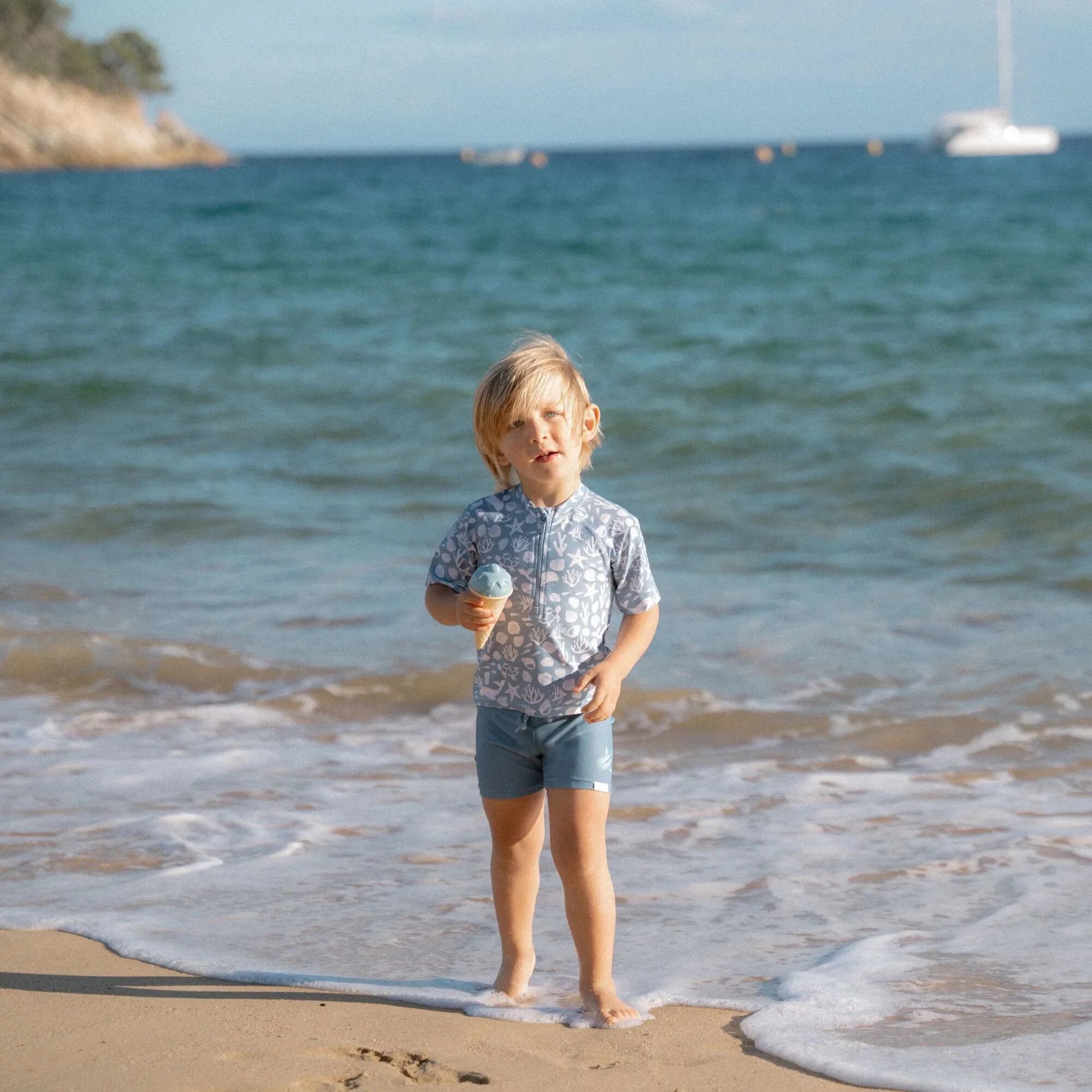 Zwemshirt korte mouw - Lichtblauw - Sea Life - Image 8