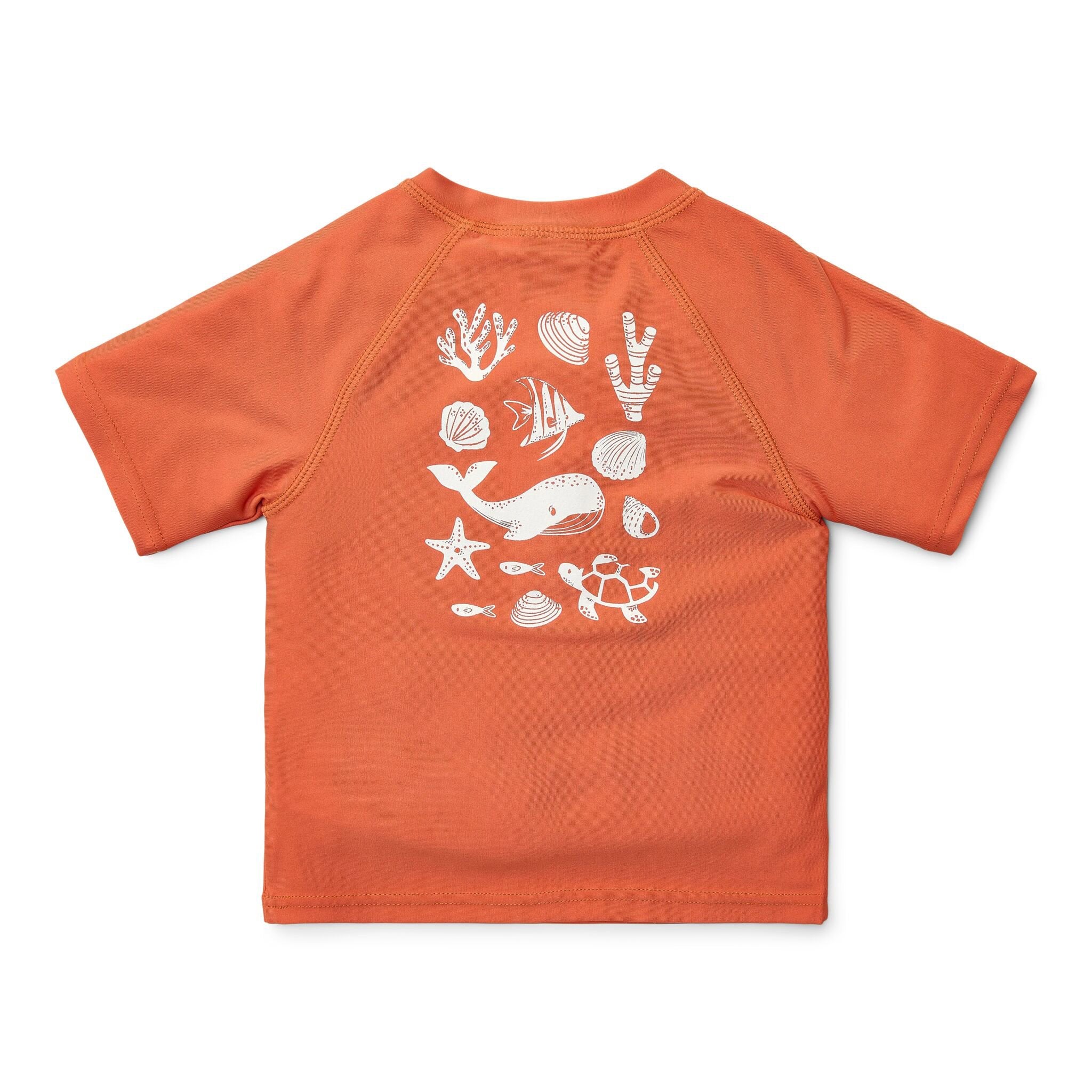 Zwemshirt korte mouw - Rood - Sea Life - Image 3
