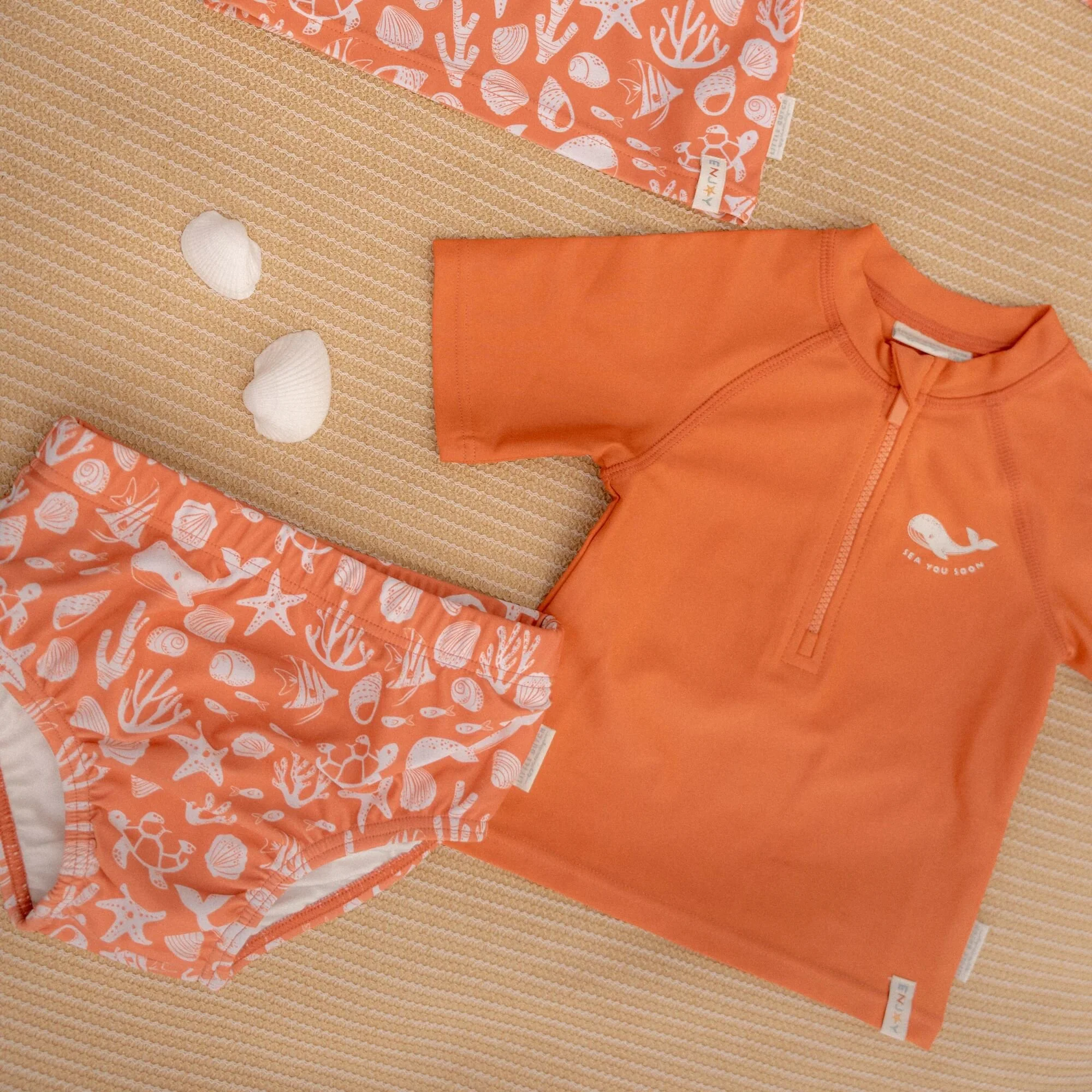 Zwemshirt korte mouw - Rood - Sea Life - Image 6