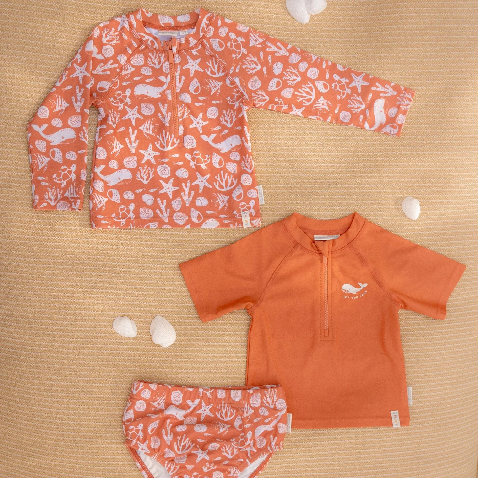 Zwemshirt korte mouw - Rood - Sea Life - Image 7