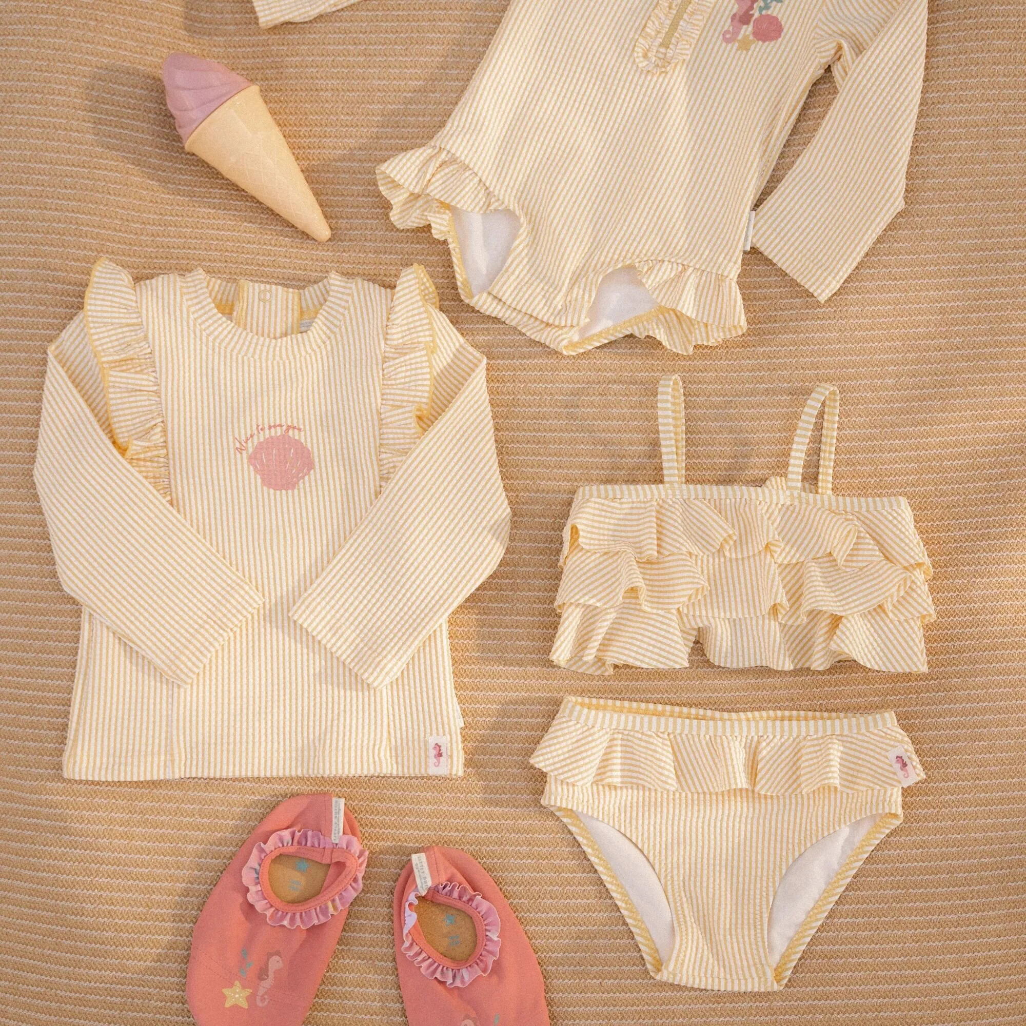 Zwemshirt lange mouw - Geel - Ocean Treasures - Image 11