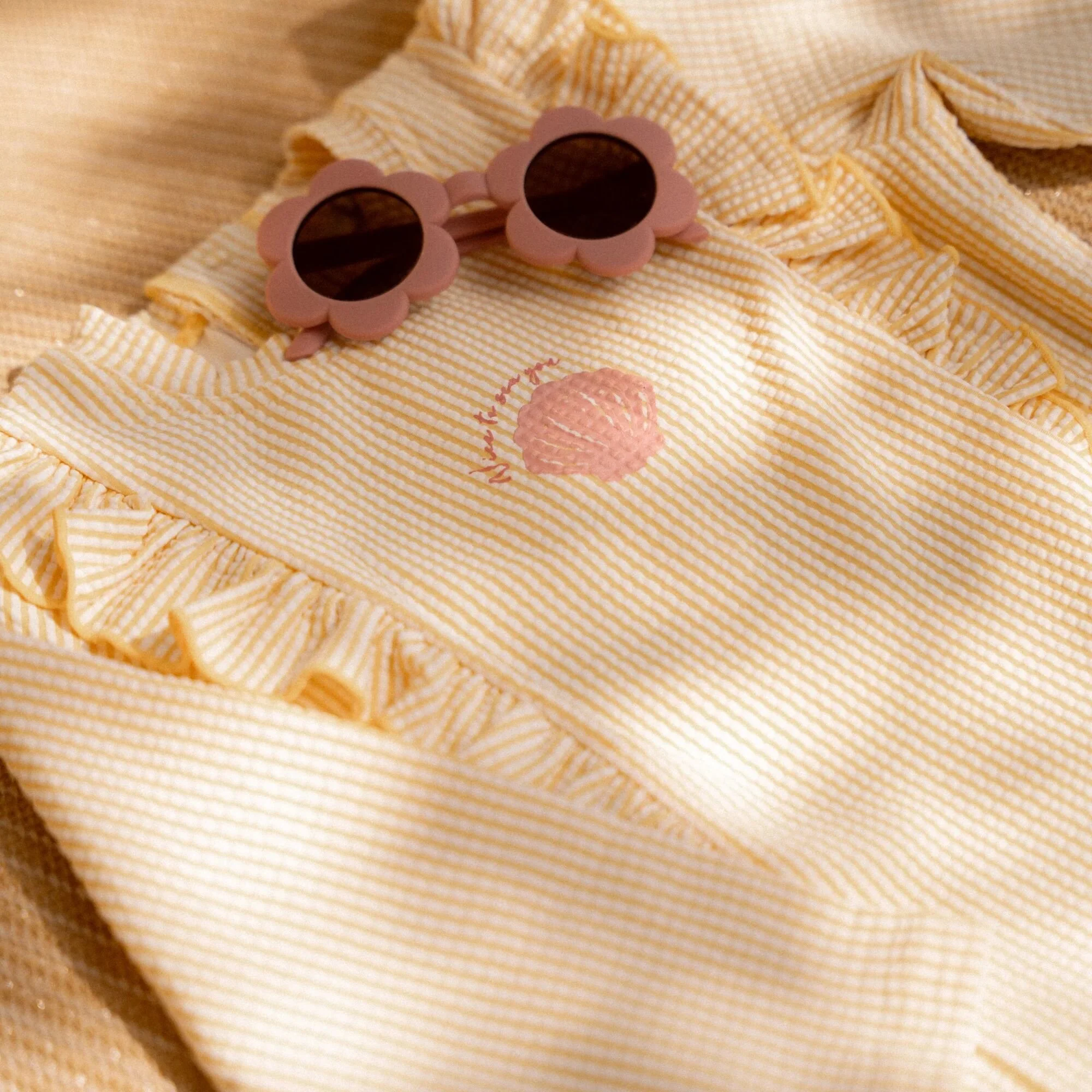 Zwemshirt lange mouw - Geel - Ocean Treasures - Image 5