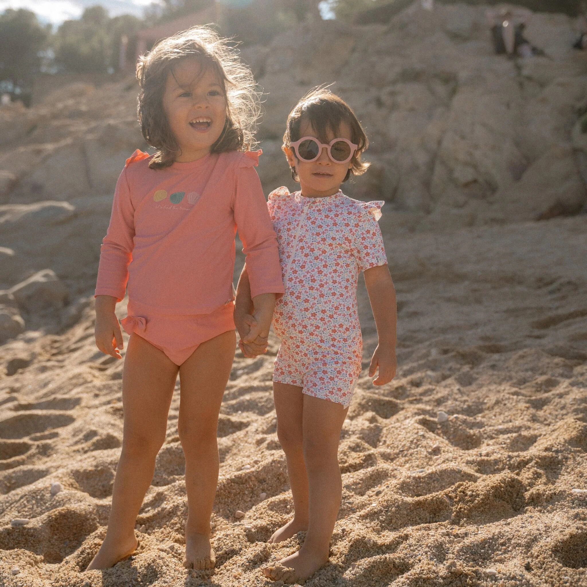 Zwemshirt lange mouw - Roze - Ocean Treasures - Image 5