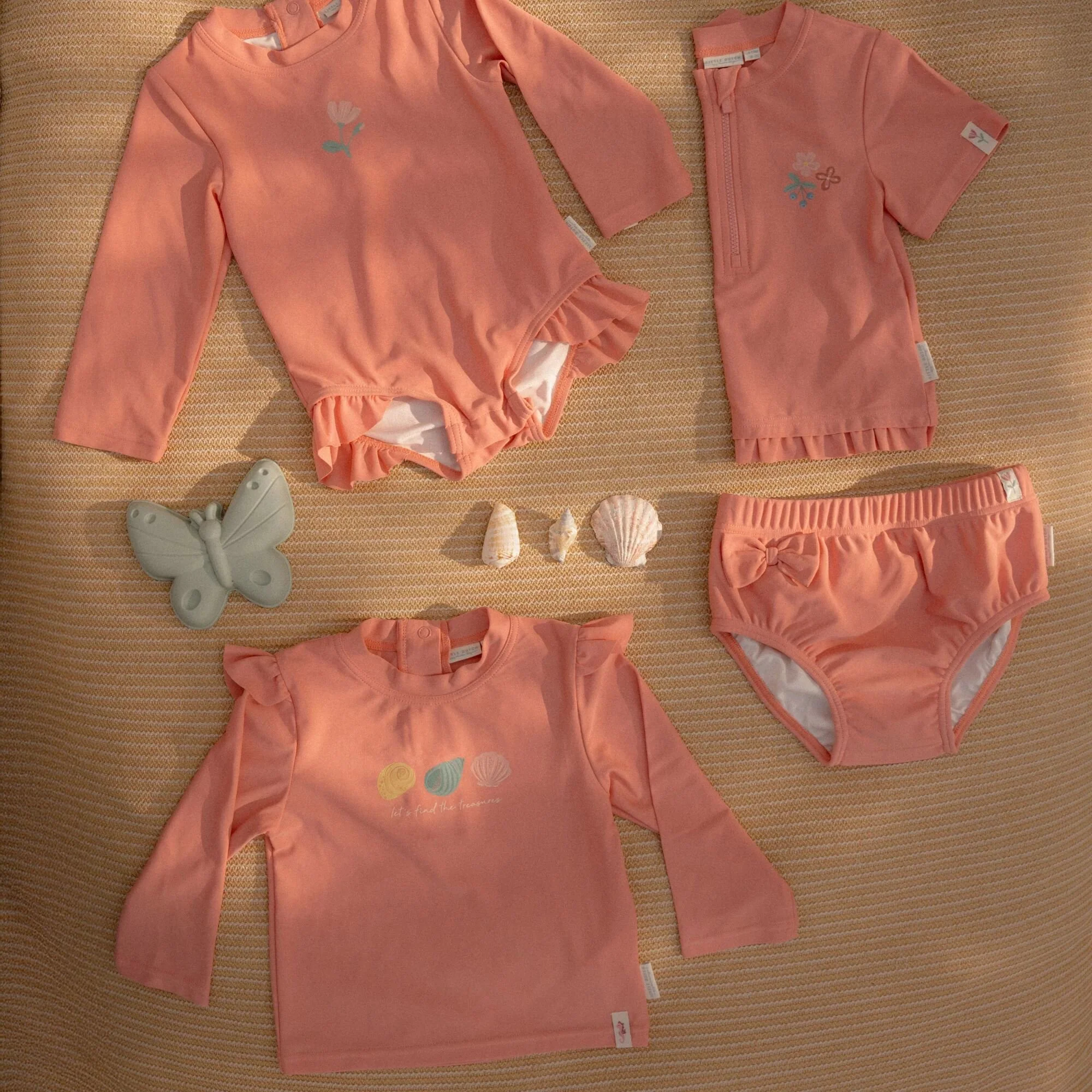 Zwemshirt lange mouw - Roze - Ocean Treasures - Image 6