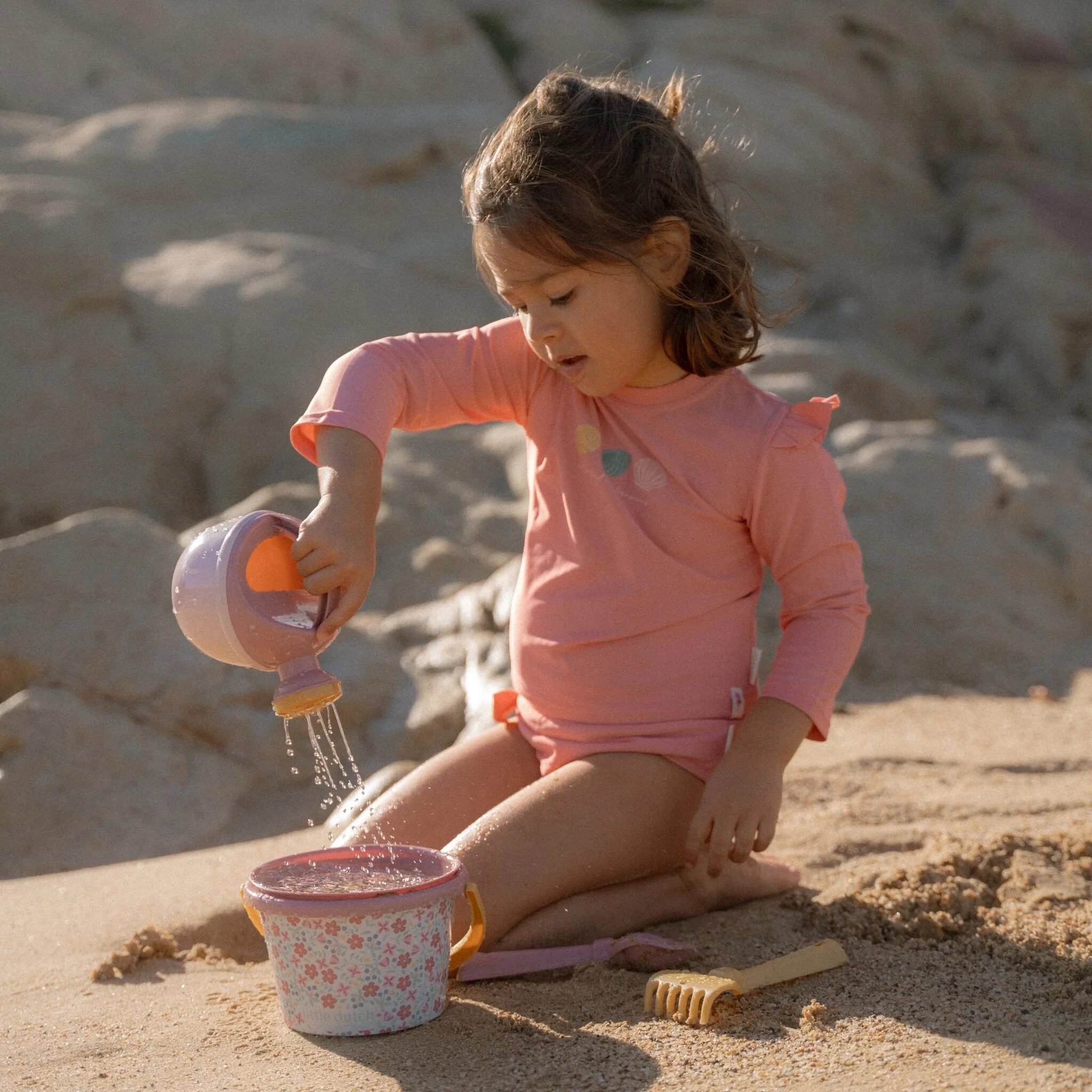 Zwemshirt lange mouw - Roze - Ocean Treasures - Image 9